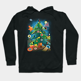 Abstract Christmas Hoodie